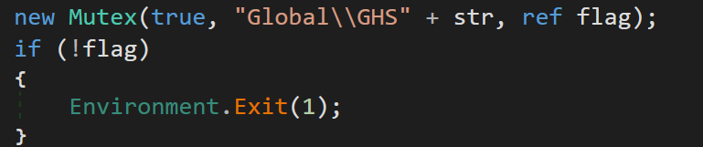 Mutex initialization