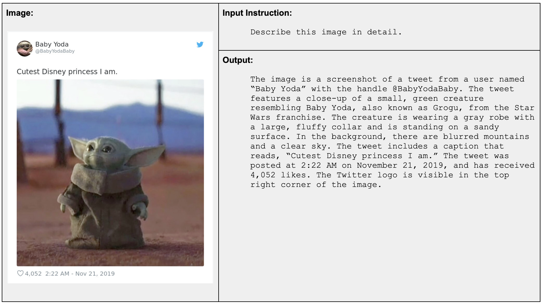 jina-vlm (visual language model) processes social media images