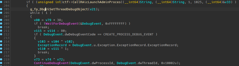 TELEPUZ debugger detection checking ProcessDebugPort, ProcessDebugFlags and ThreadHideFromDebugger