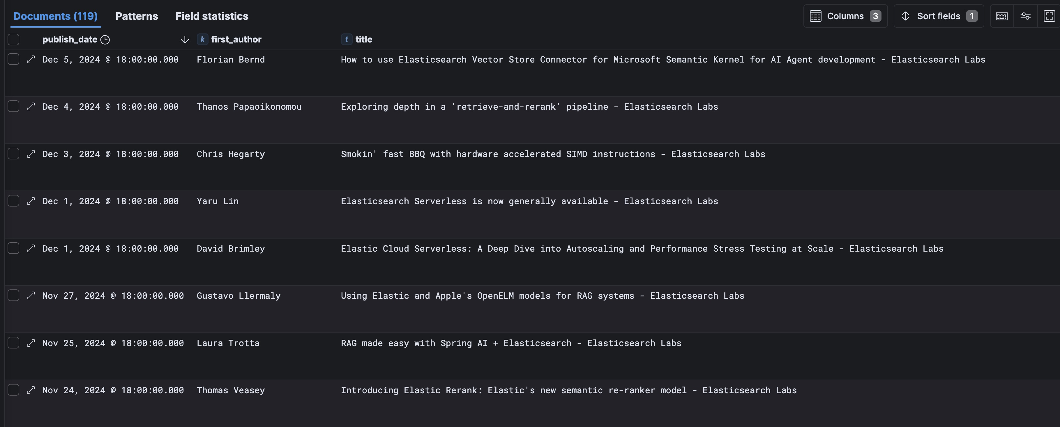 Using Elastic Open Crawler for semantic search