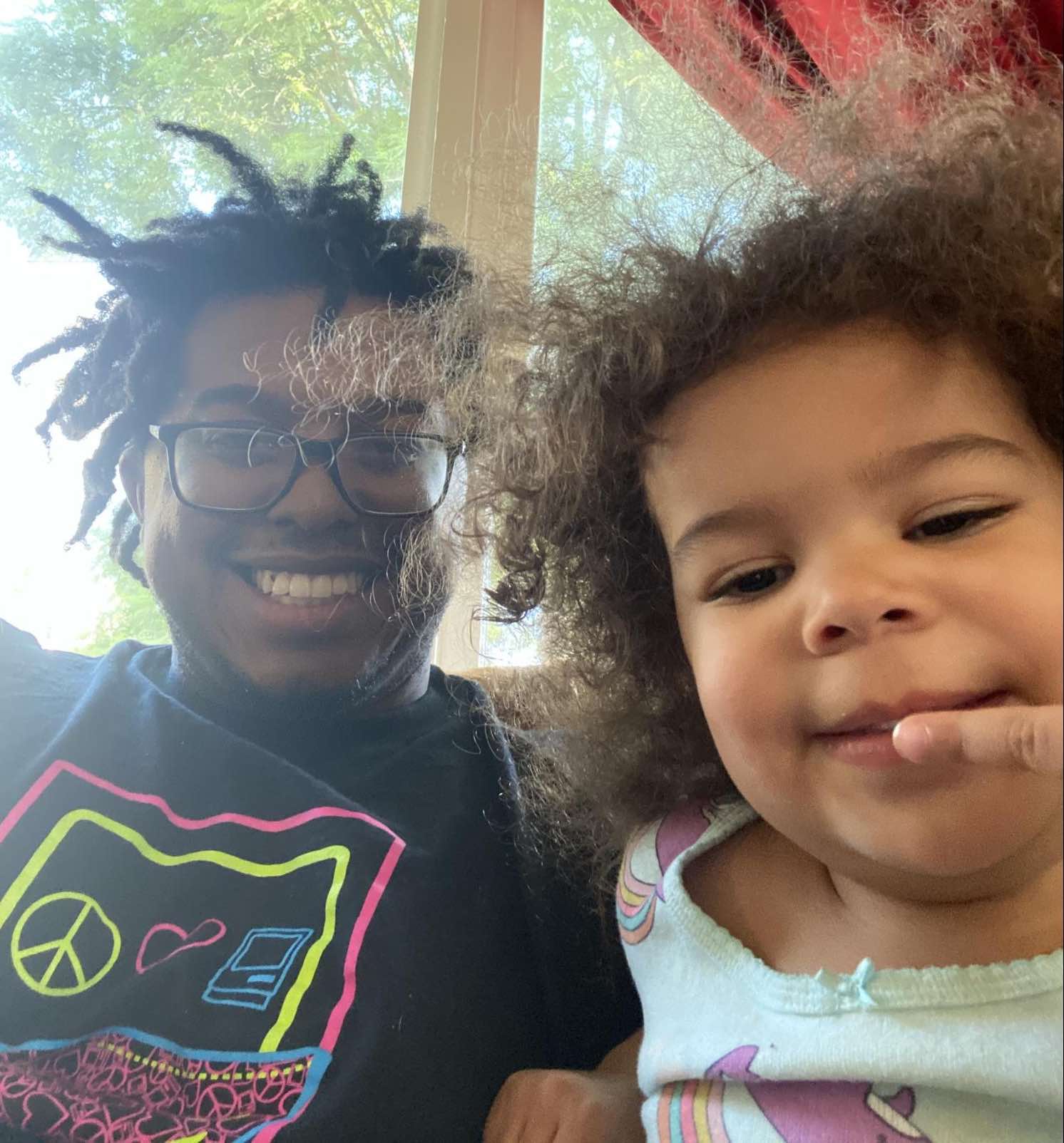 Jay and his daughter.