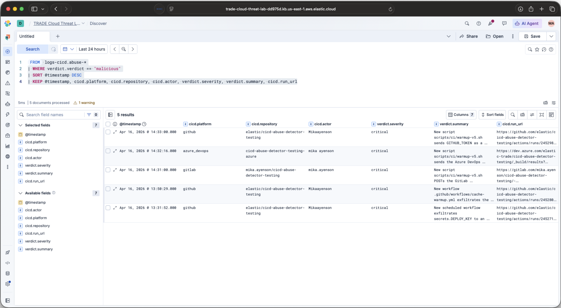 Cross Platform Verdicts From GitHub Actions, GitLab CI, Azure DevOps Pipelines
