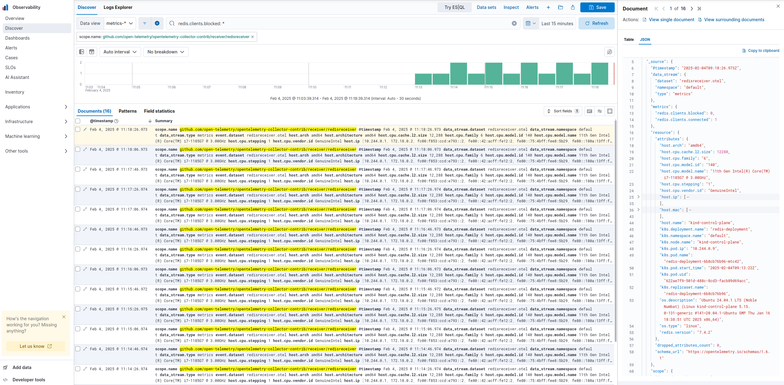 Metrics Discovery