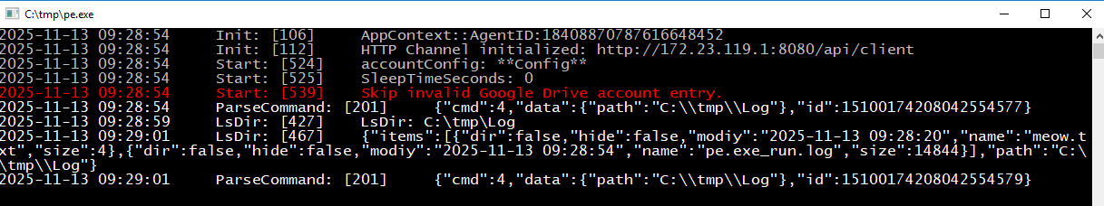 Folder directory enumeration