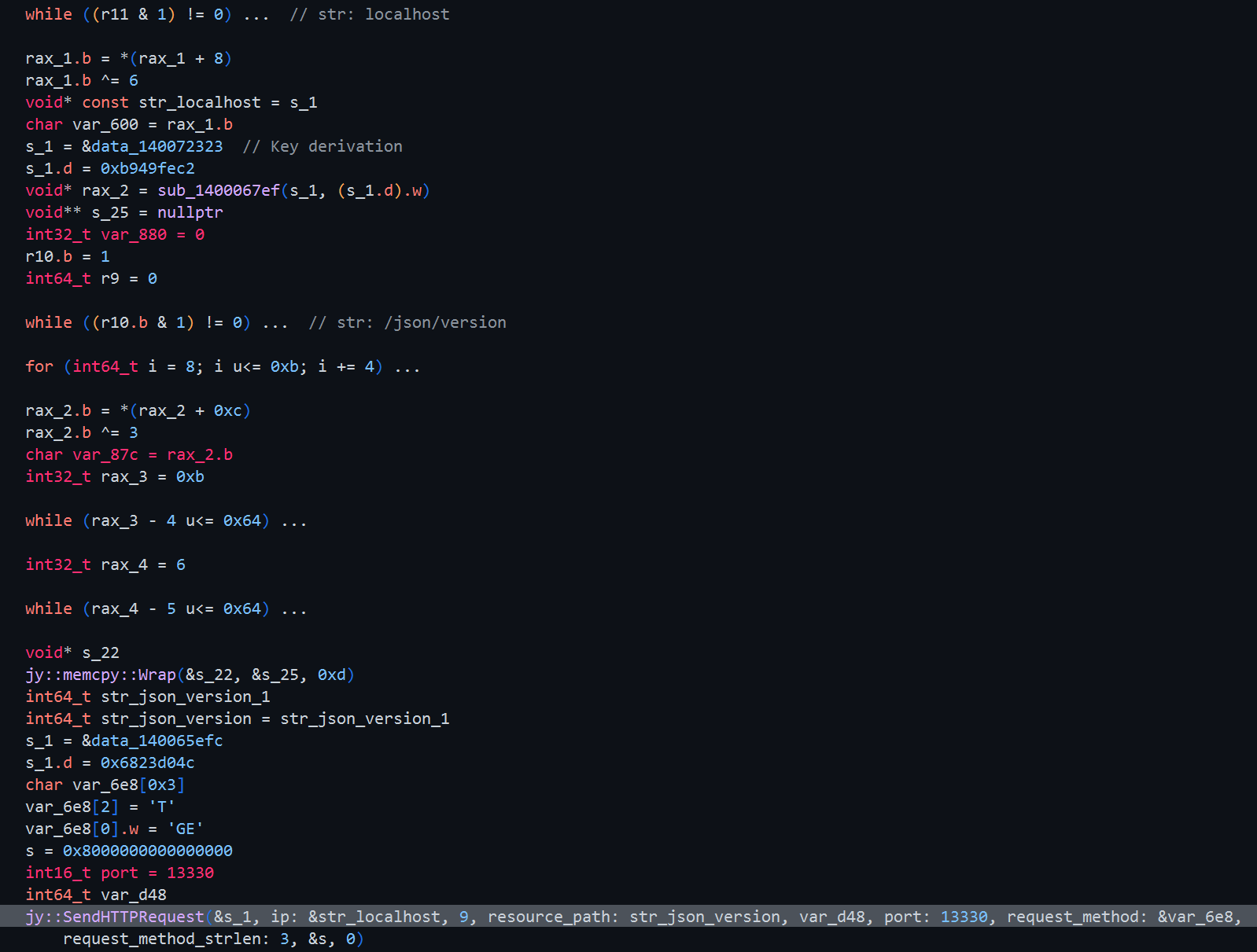 Sending request to retrieve webSocketDebuggerUrl