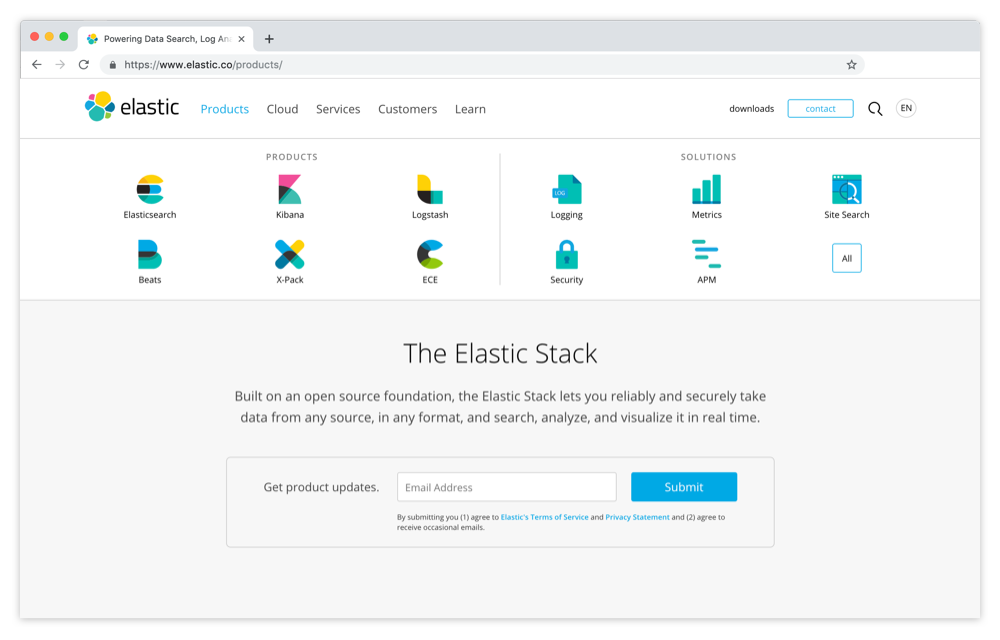 Redesigning product logos and icons while building a design hierarchy