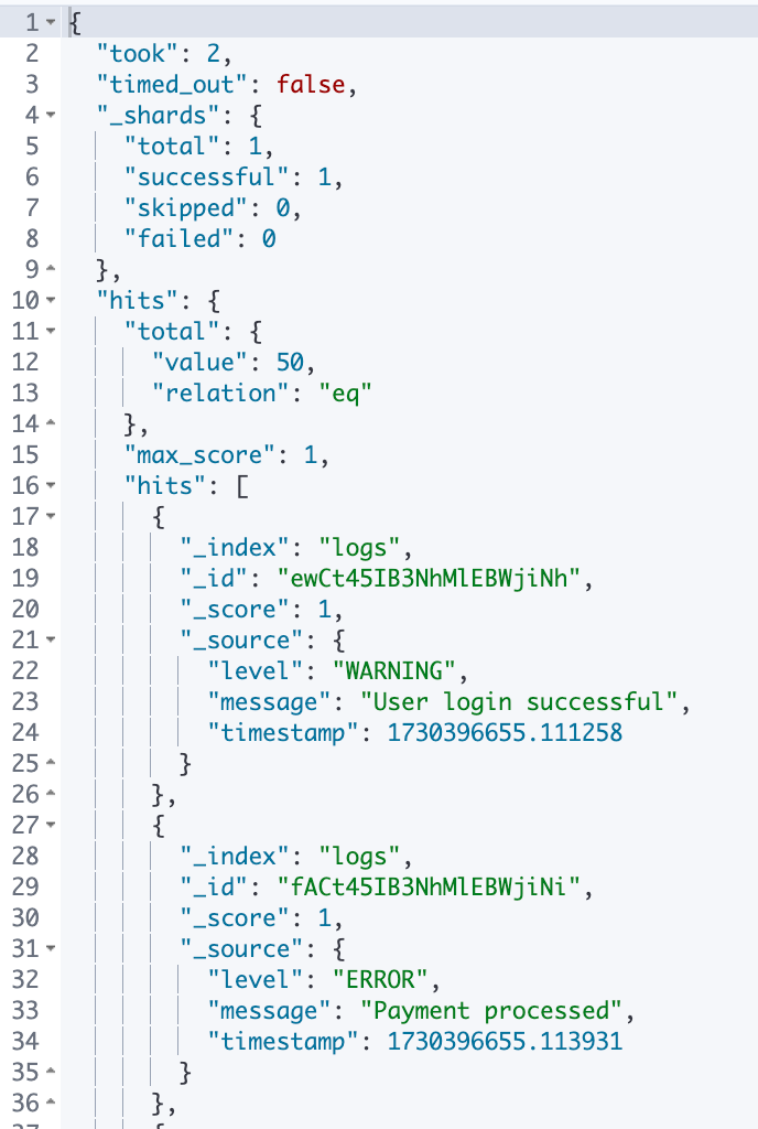 Antwort zur Datenprüfung – Kafka & Elasticsearch
