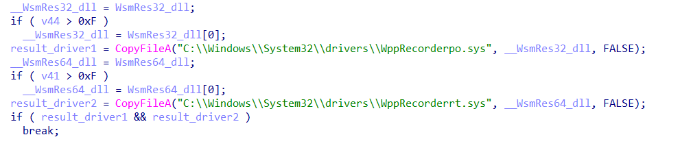 Copying the IIS module into the .NET Framework directory
