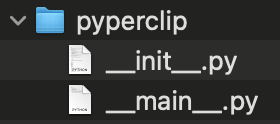 Pyperclip module files 