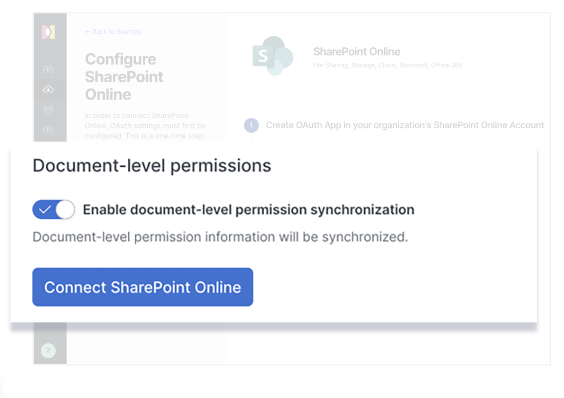 Configuring doc-level permissions for SharePoint in Elastic Workplace Search