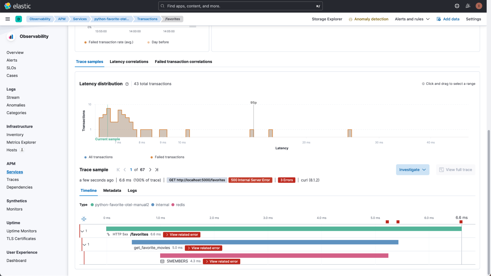 Elastic Observability 8.2 Tail based sampling plus more