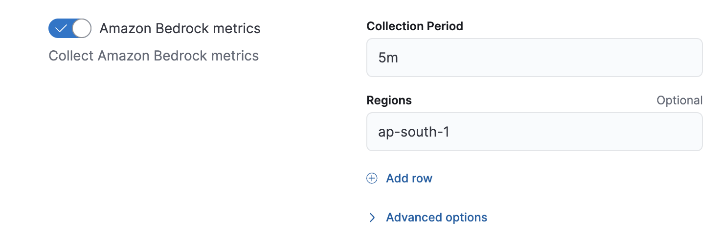 Amazon Bedrock integration guardrails metrics configuration