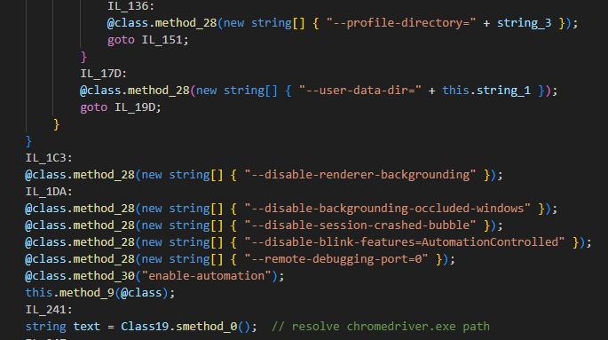 Chromedriver path resolved