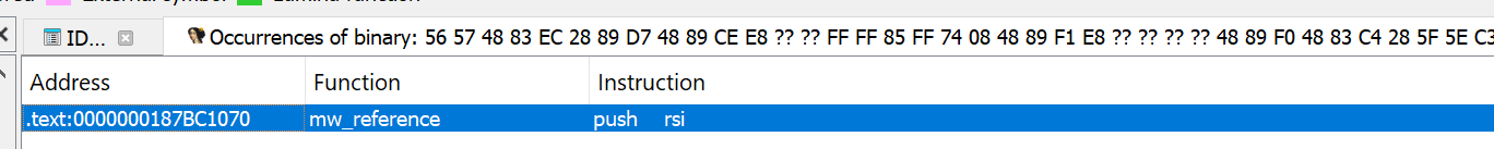 Byte sequence for net::CookieMonster::~CookieMonster found in chrome.dll