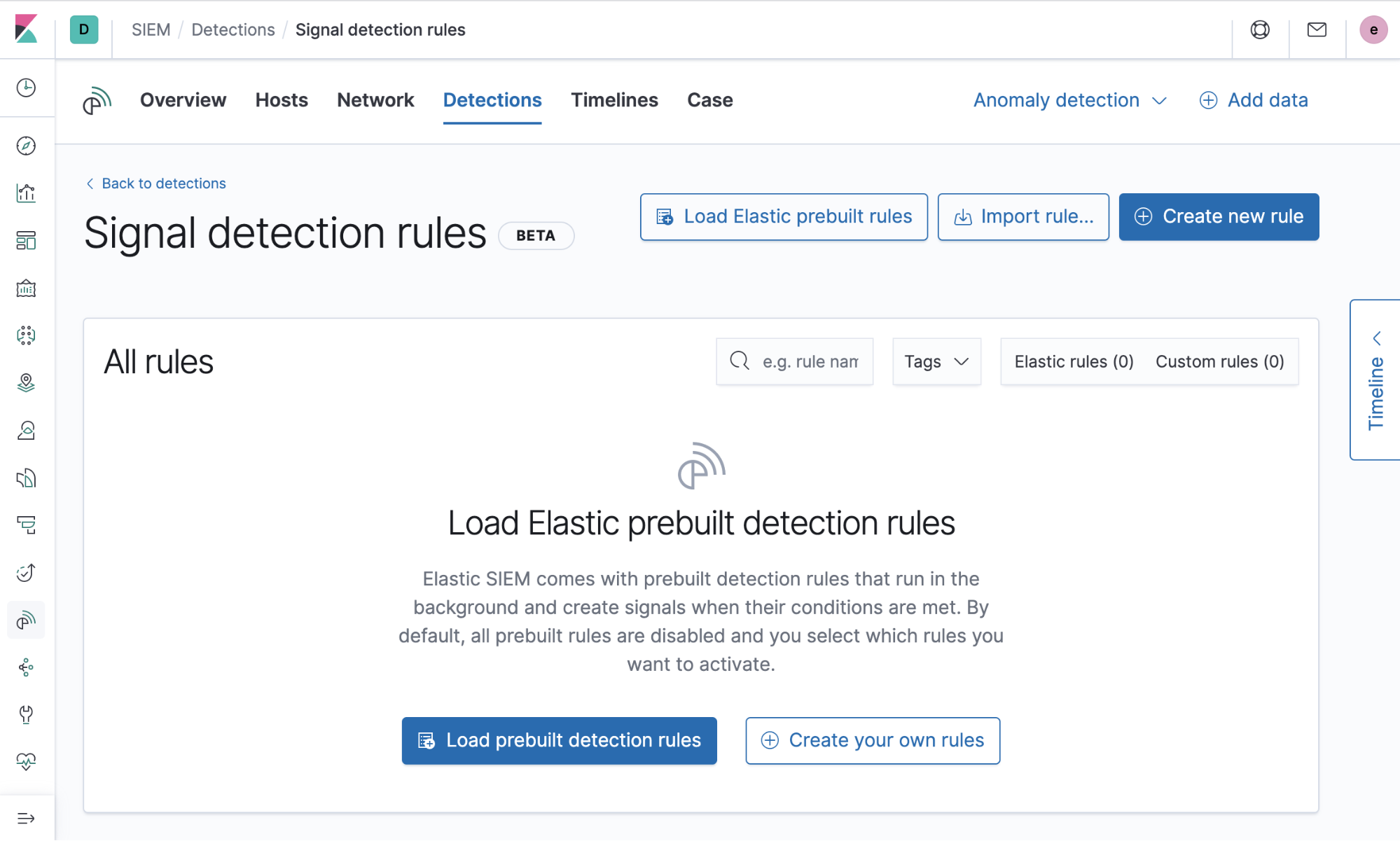 Elastic SIEM detection rules - Download now at elastic content share