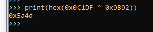 Magic Header XOR calculation