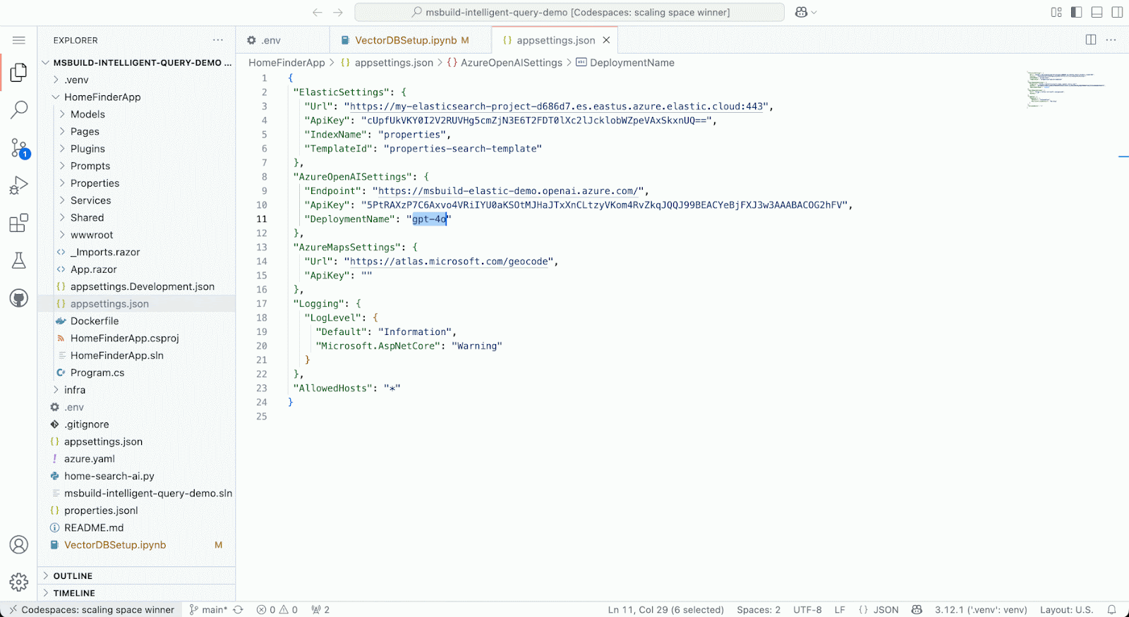 Hinzufügen einer gpt-4o-Modellbereitstellung zum Azure Open AI-Dienst.