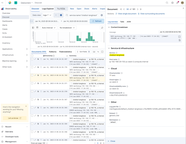Chatbot-log-details