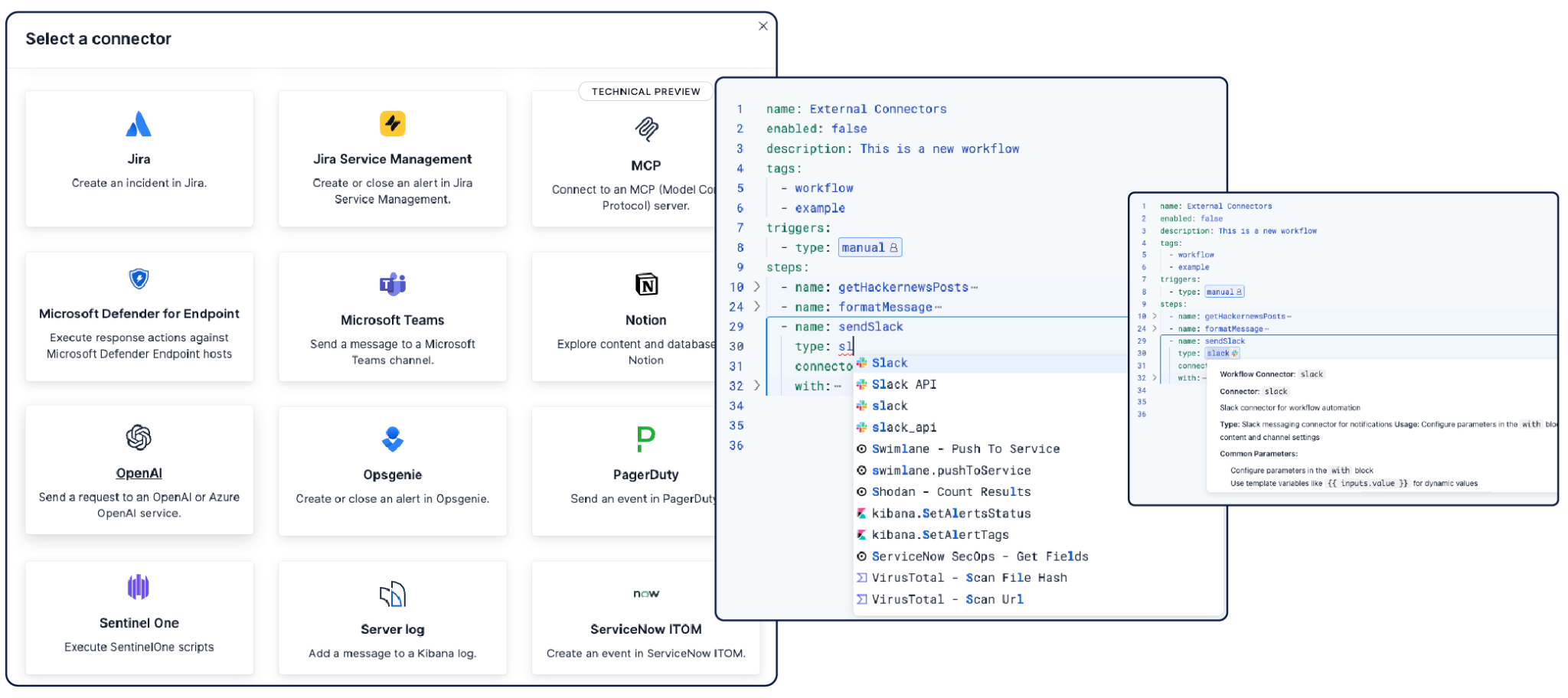 Architecture diagram of alert to workflow to agent diagnosis to follow-up action across Jira and Slack