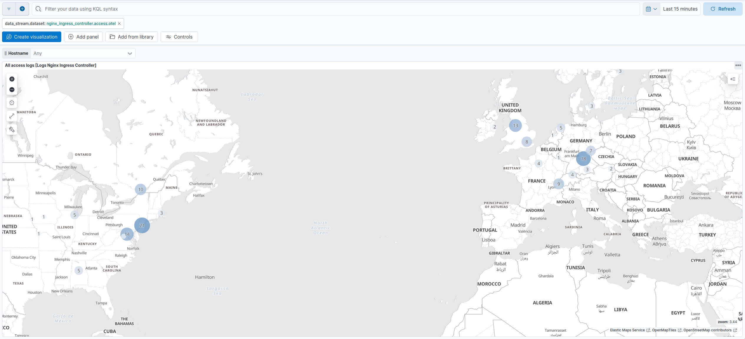 geoip-map-dashboard