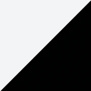 White Interior with Black Exterior