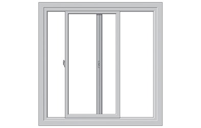 a gray illustration of a sliding window