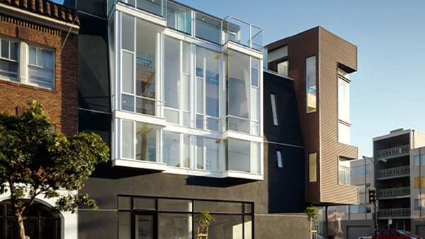 Kennerly building with Bonelli aluminum windows