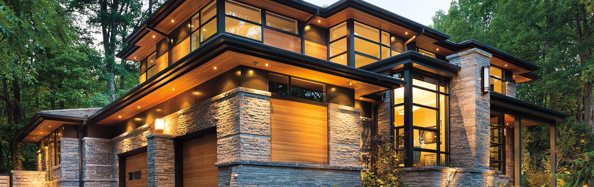 contemporary style home