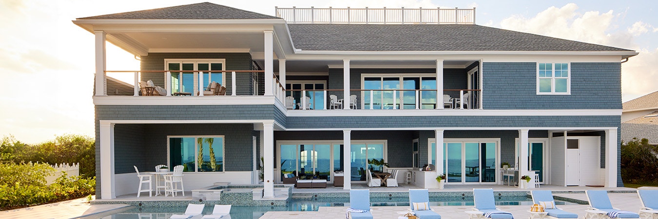 an interior courtyard in a spanish-style