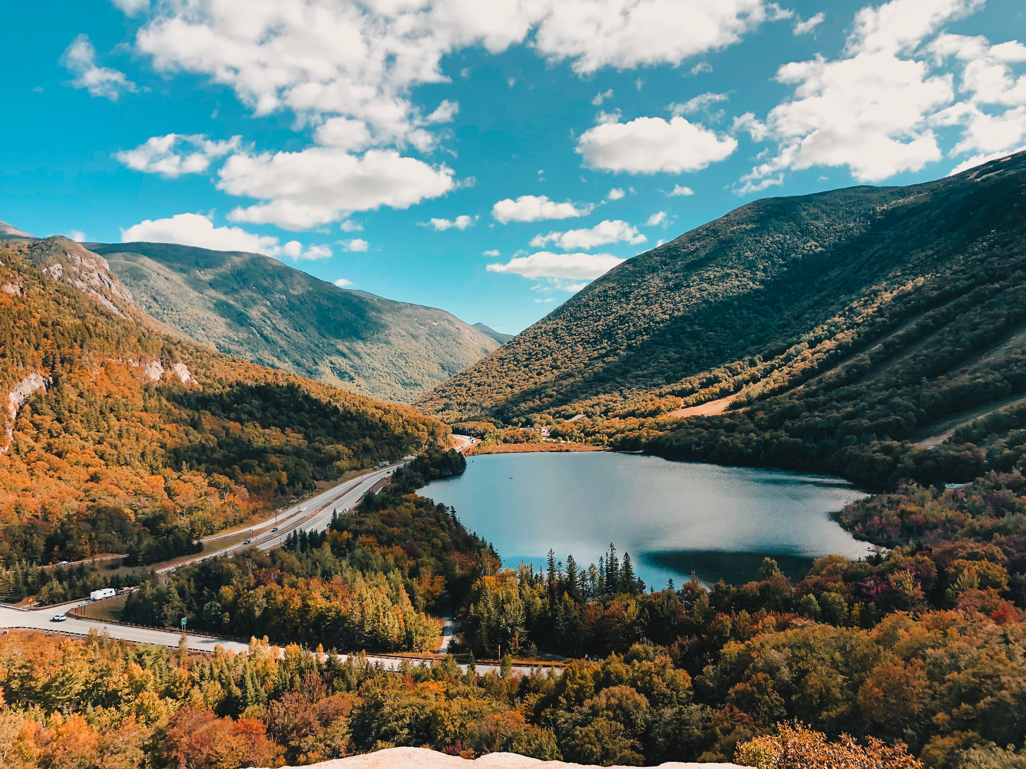 Mountain Lake in New Hampshire