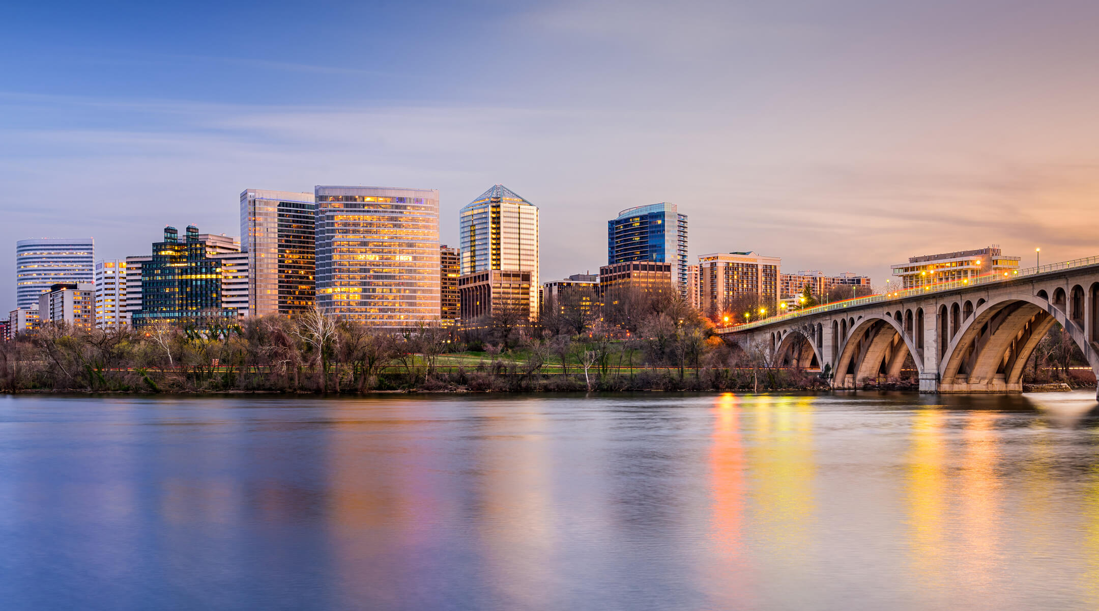 City Skyline in Virginia