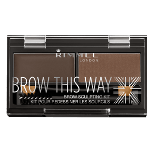 Bột kẻ và tán chân mày Rimmel Brow This Way Sculpting Kit