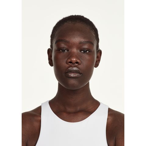 Model before use Match Perfection Foundation Shade 603