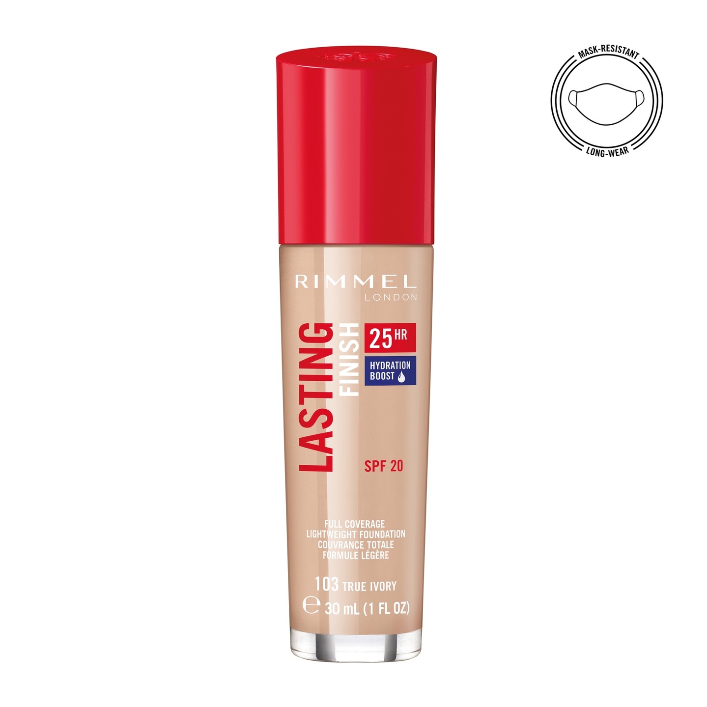 rimmel foundation red