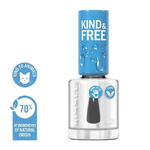 KIND & FREE™ Clean Plant Based Nail Polish Top Coat