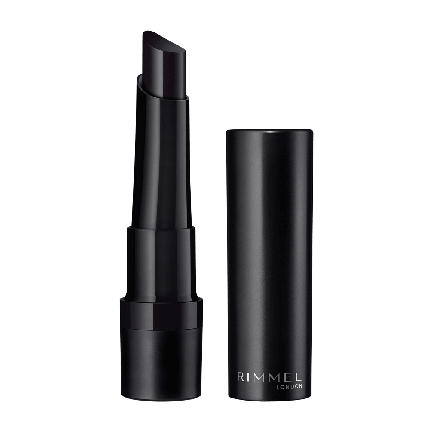 rimmel london black lipstick