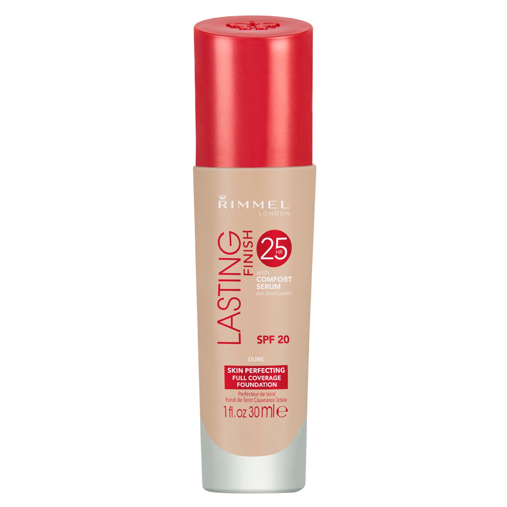 rimmel london foundation red top