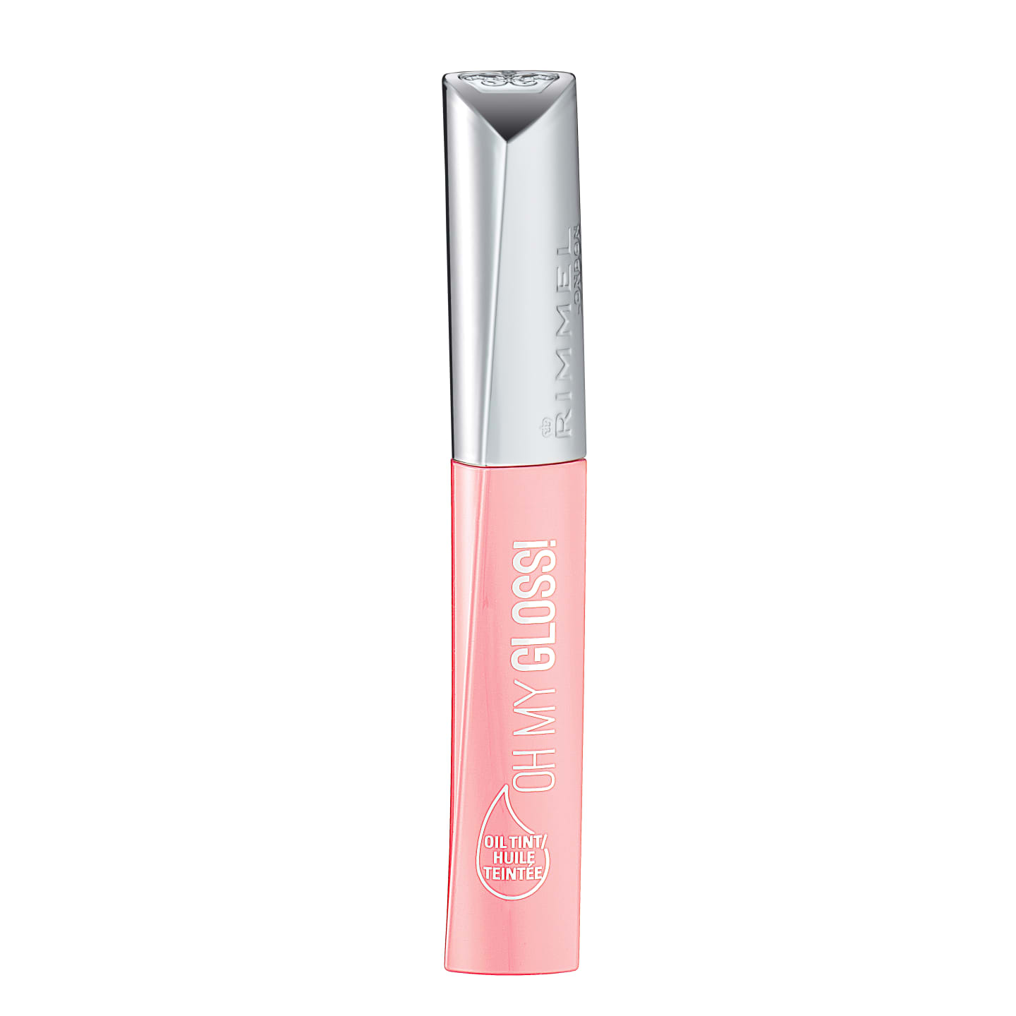 lip gloss with pink tint