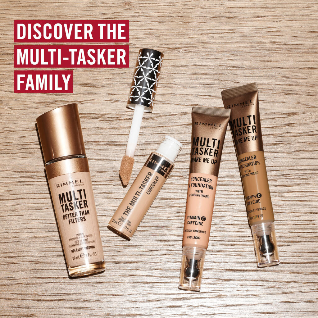 Rimmel Wake Me Up Primer N.001 Clear – 30 Ml, Make-up Primer Für Einen Strahlenden Teint