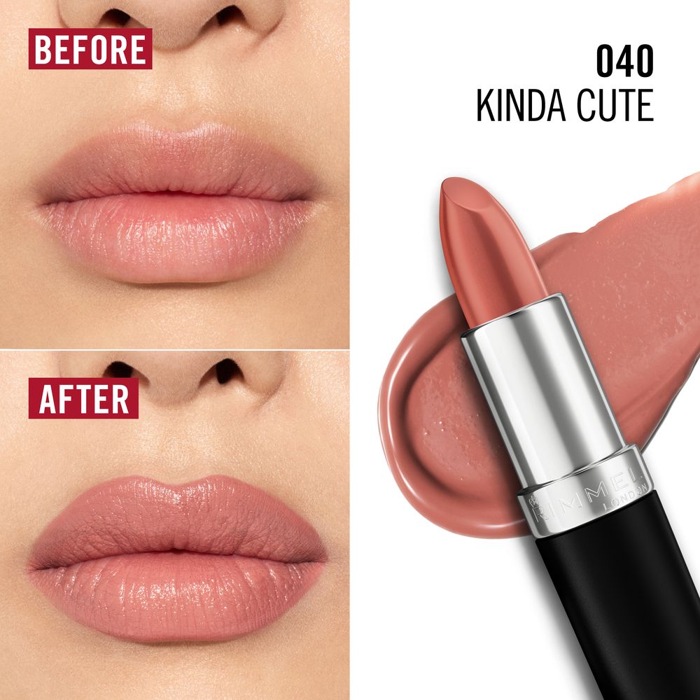 Lasting Finish Satin Lipstick 90S Nude Collection | Rimmel London