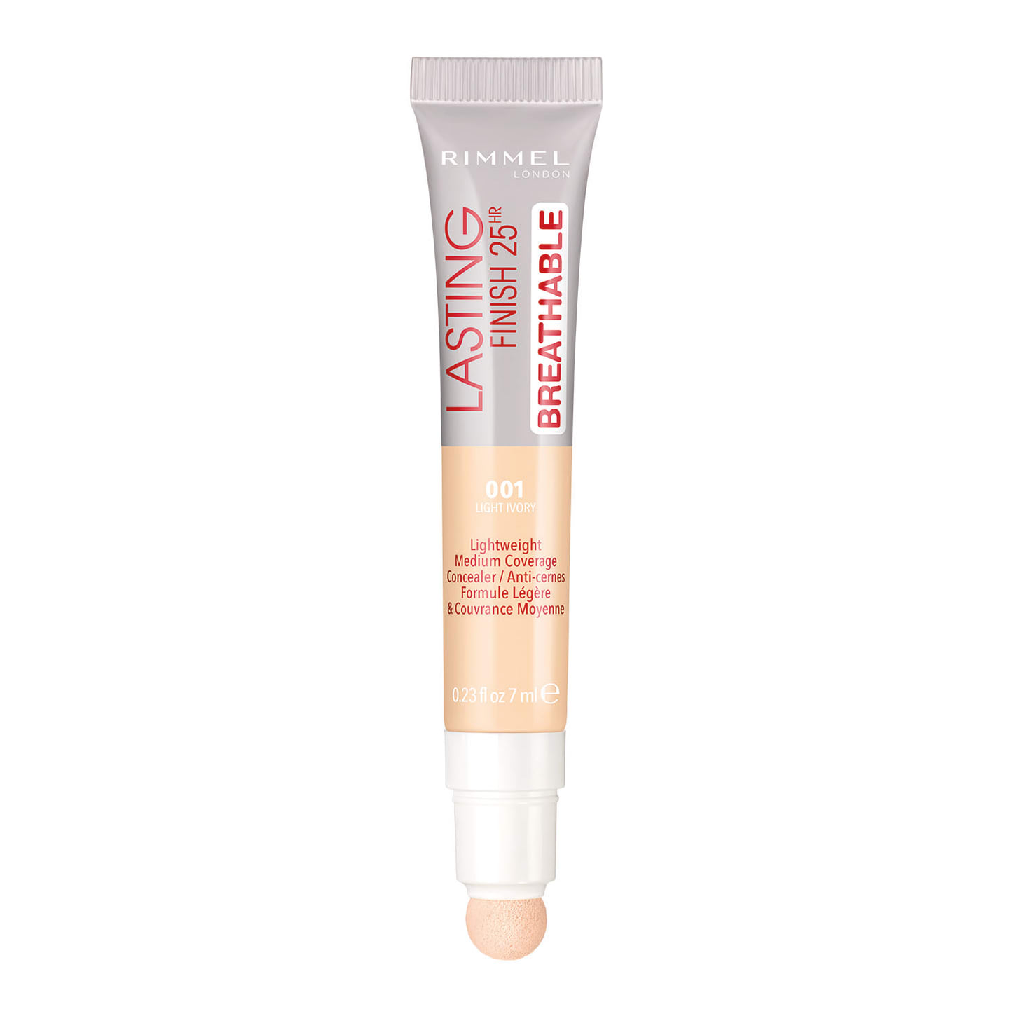 Rimmel lasting finish deals in 001 light ivory