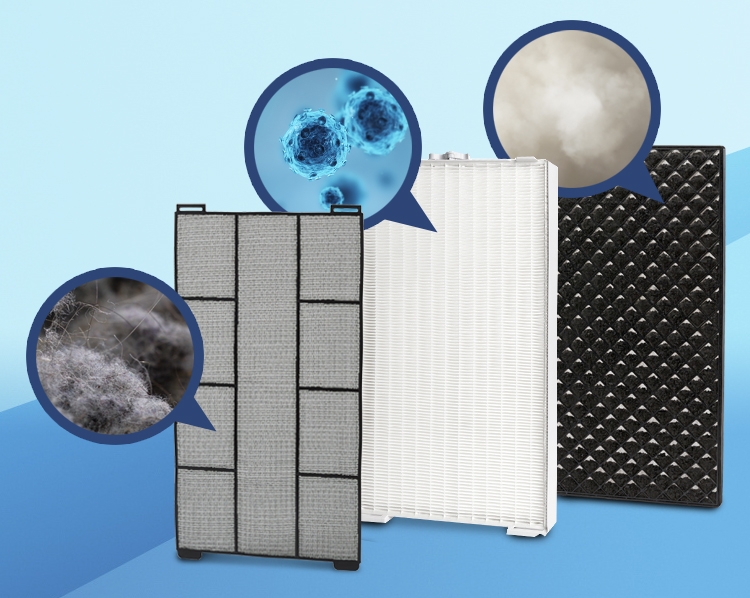 Atmosphere air outlet purifier filter