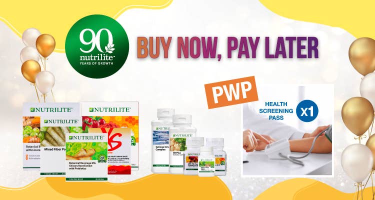 Nutrilite 90th Anniversary Special Edition BNPL Bundles  