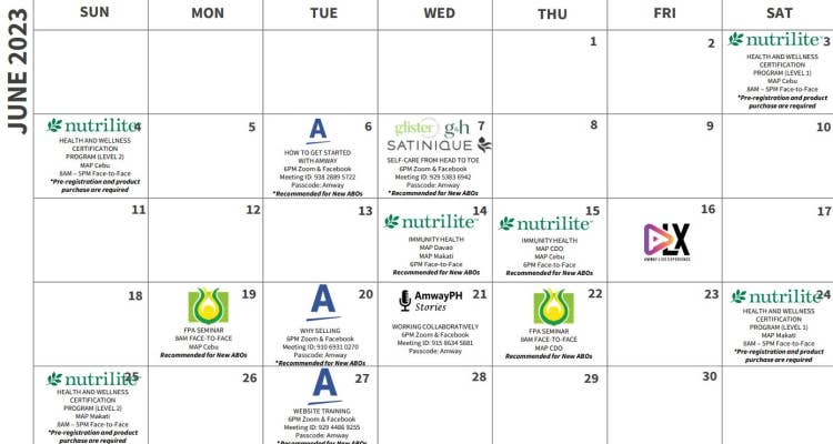 June 2023 Calendar 