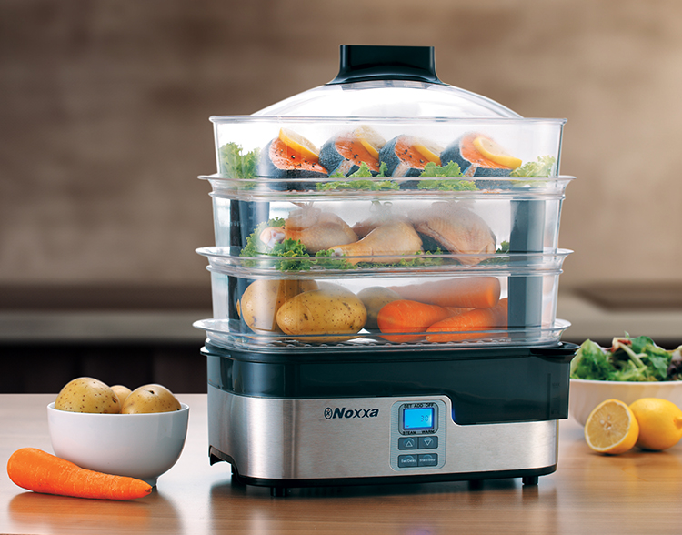 Atmosphere Mini PWP La Gourmet 3-Grid Cooker OR Noxxa Food Steamer