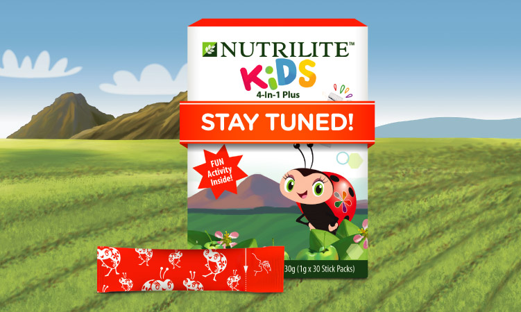 Nutrilite Kids 4-in-1 Plus supplement coming soon e