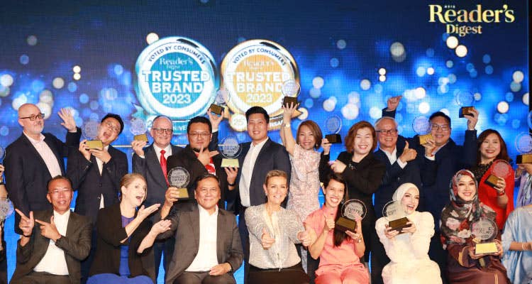 Nutrilite And Espring Winning The Gold Awards At The Reader S Digest Trusted Brands Awards 2023